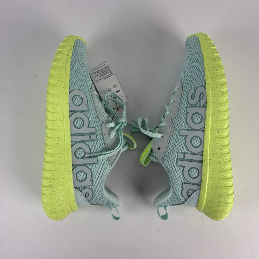Adidas Kaptir Base Womens 7. Blue Green Sneakers Athletic Sports JR8487 - Picture 5 of 10